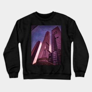 Hudson Yards Look Up Manhattan Skyscrapers NYC Crewneck Sweatshirt